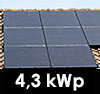 fotovoltaico 4,3 kW